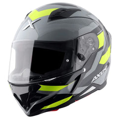 CASQUE INTÉGRAL AXOR X-CROSS FLAGSTAFF – NARDO GREY / NEON YELLOW