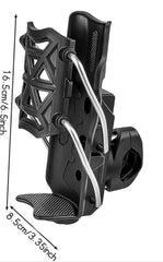 SUPPORT BOUTEILLE MOTO UNIVERSEL – FIXATION NOIRE