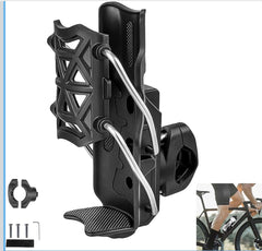 SUPPORT BOUTEILLE MOTO UNIVERSEL – FIXATION NOIRE