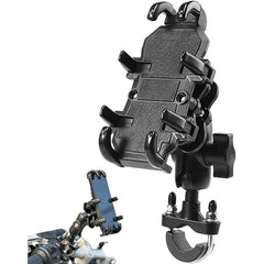 Support Téléphone Moto Anti-Vibration – Fixation Guidon
