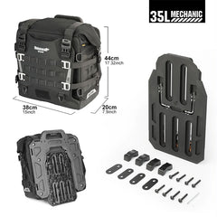 Sacoches Moto à Dégagement Rapide Mechanic Series – 20L / 35L