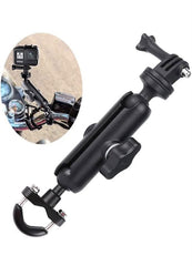 SUPPORT CAMÉRA MOTO 360° – FIXATION GUIDON