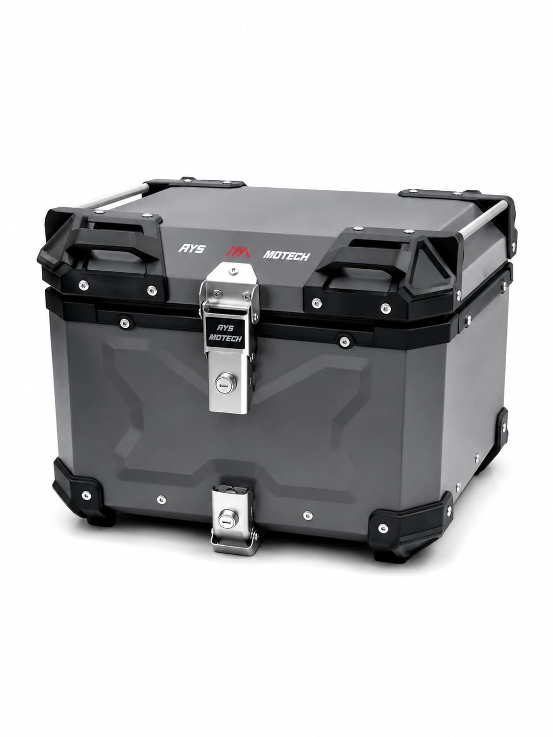 AYS MOTECH TOP CASE ALUMINIUM 45L GRIS