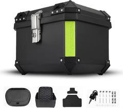 TOP CASE MOTO 45L – NOIR – MODÈLE SIMPLE