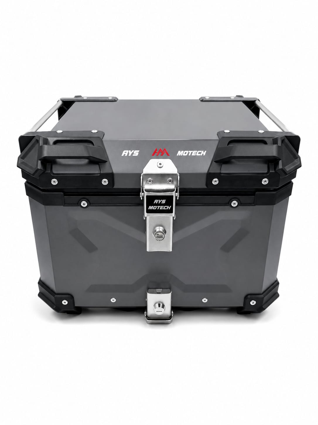 AYS MOTECH TOP CASE ALUMINIUM 45L GRIS