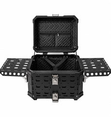TOP CASE ALUMINIUM 45L AVEC GRILLE AYS MOTECH