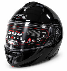 CASQUE MODULABLE CMS SUV PLAIN – BLACK