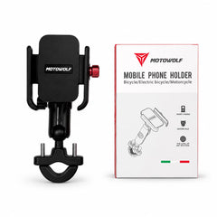 SUPPORT TÉLÉPHONE MOTO MOTOWOLF – ROTATION 360°