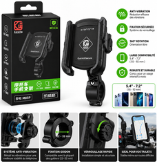 📱 SUPPORT TÉLÉPHONE MOTO ANTI-VIBRATION KEWIG M85P