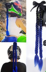 Extension de Cheveux pour Casque Moto Femme