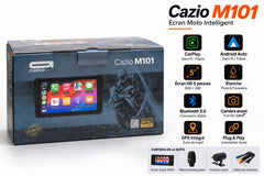 Cazio MotoBox M101 – Écran CarPlay Moto